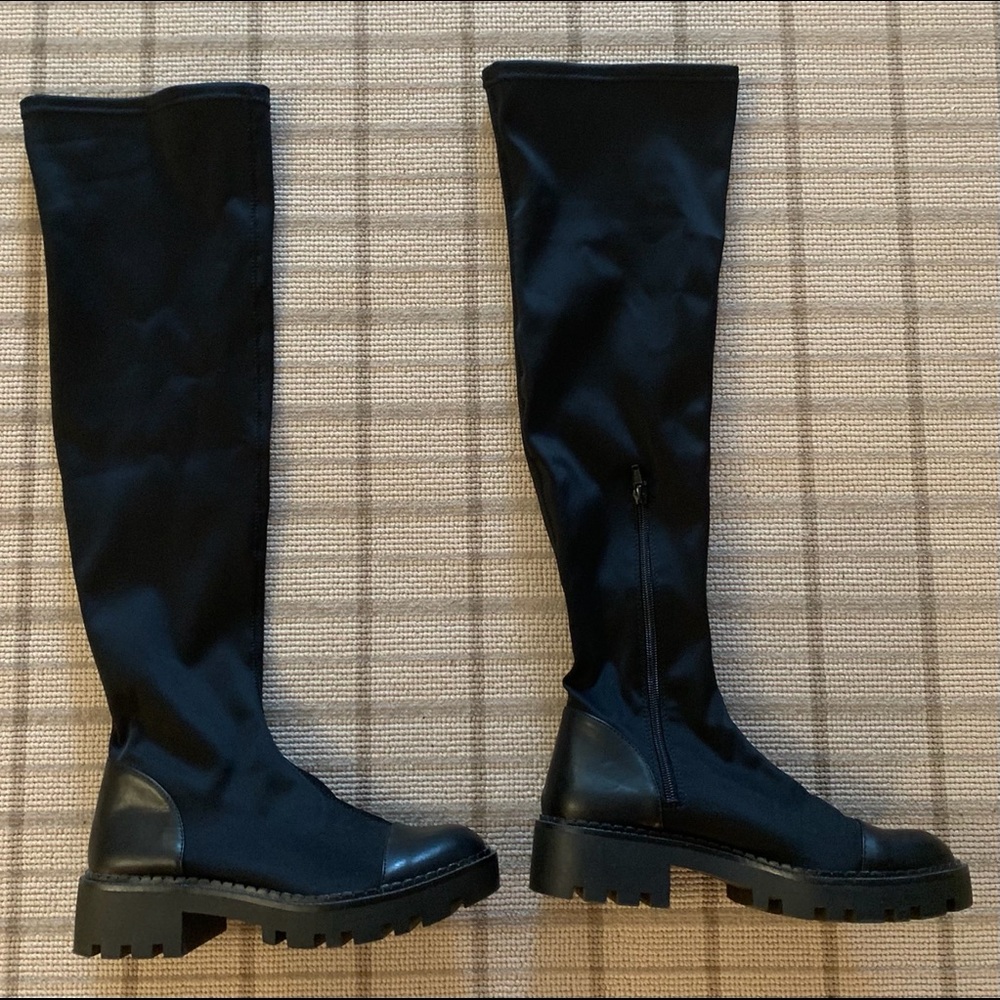 Zara over the knee boots
